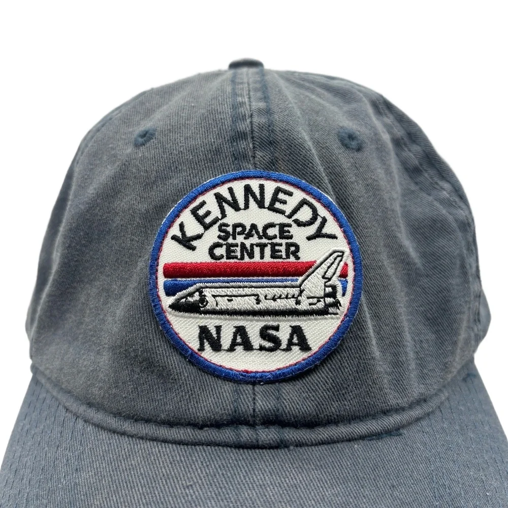Kennedy Space Center NASA Hat Techstyles California 100% Cotton Adjustable Cap